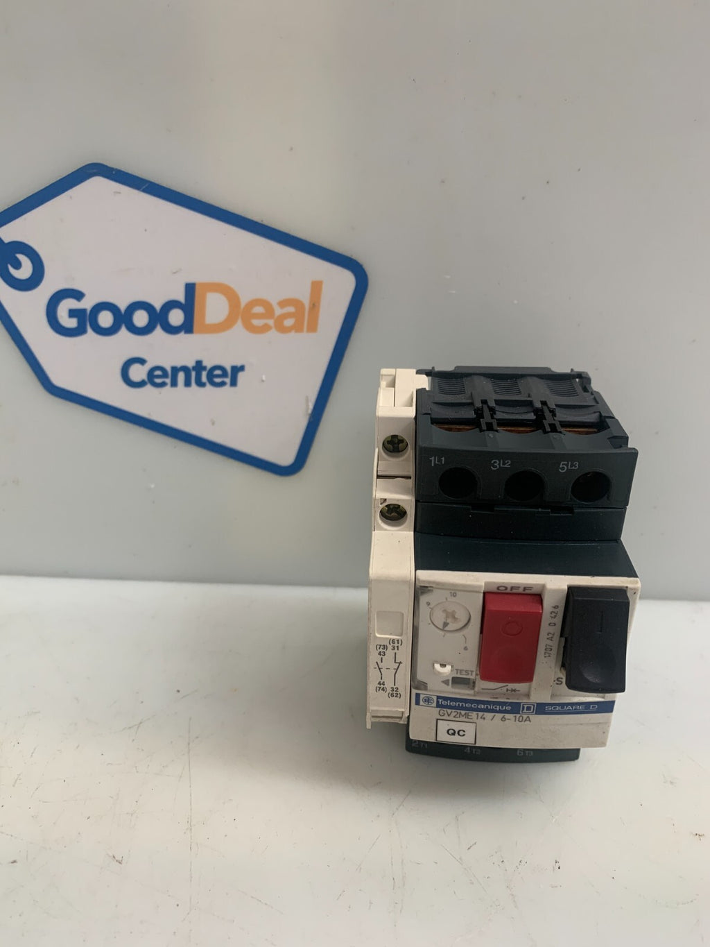Telemecanique GV2-ME14 / 6-10A Contactor w/ Schneider GVAN11