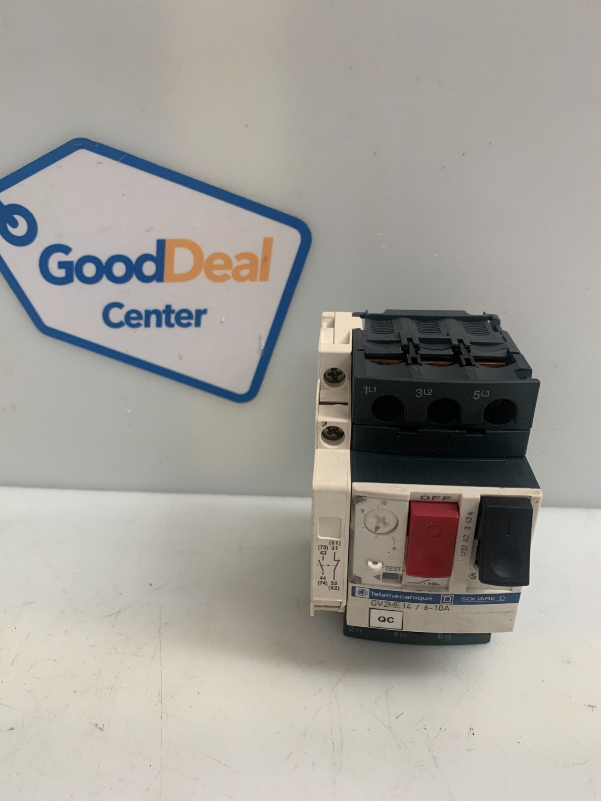 Telemecanique GV2-ME14 / 6-10A Contactor w/ Schneider GVAN11
