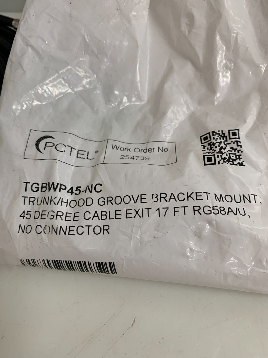 PCTEL TRUNK/HOOD GROOVE BRACKET MOUNT TGBWP45-NC