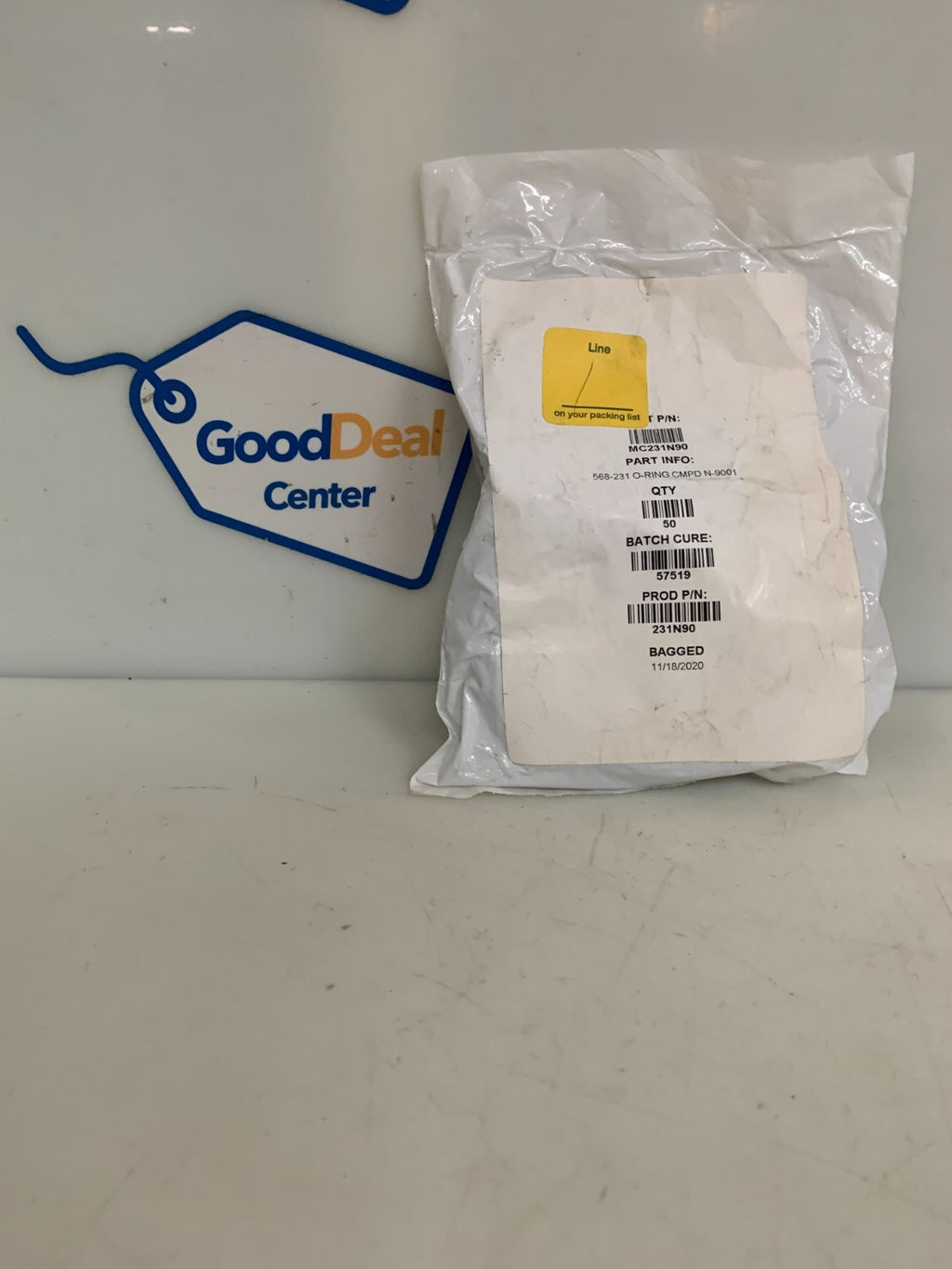 LOT OF 50 DURO BUNA ORING HYDRAULIC/PNEUMATIC #568-231