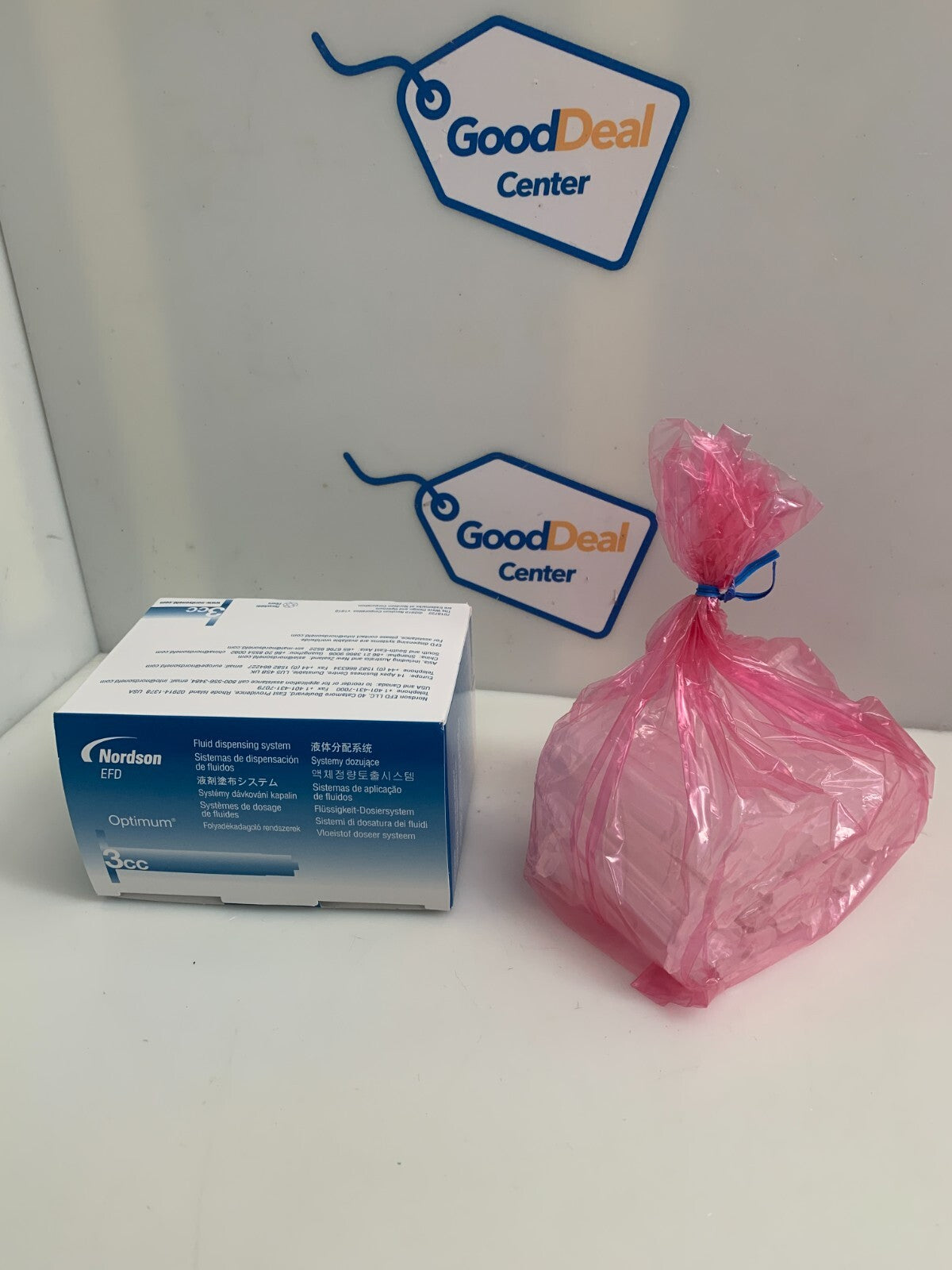 NORDSON / EFD Optimum  3cc Barrel  Fluid Dispensing System  (Box of 50)