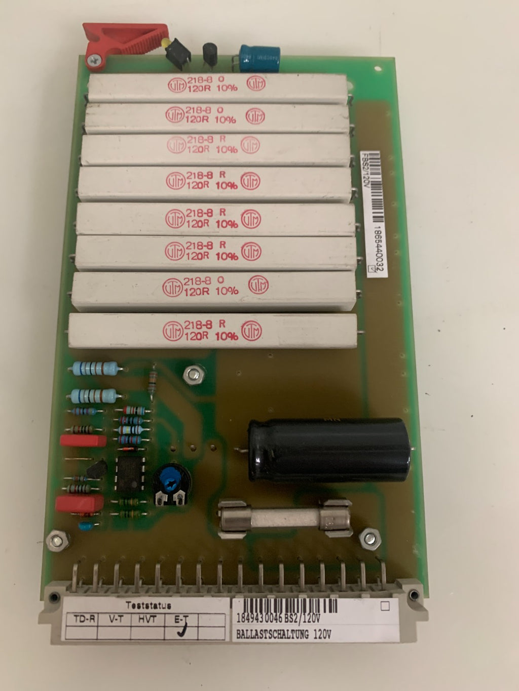SIEMENS BALLAST POWER BOARD 00344082-01