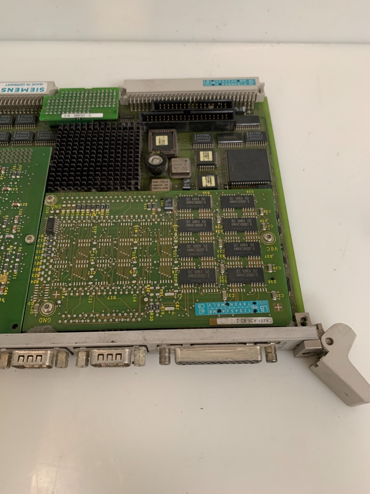 SIEMENS MACHINE CONTROLLER CARD 00320927-10 6 AR1310-OFF55-OAAO
