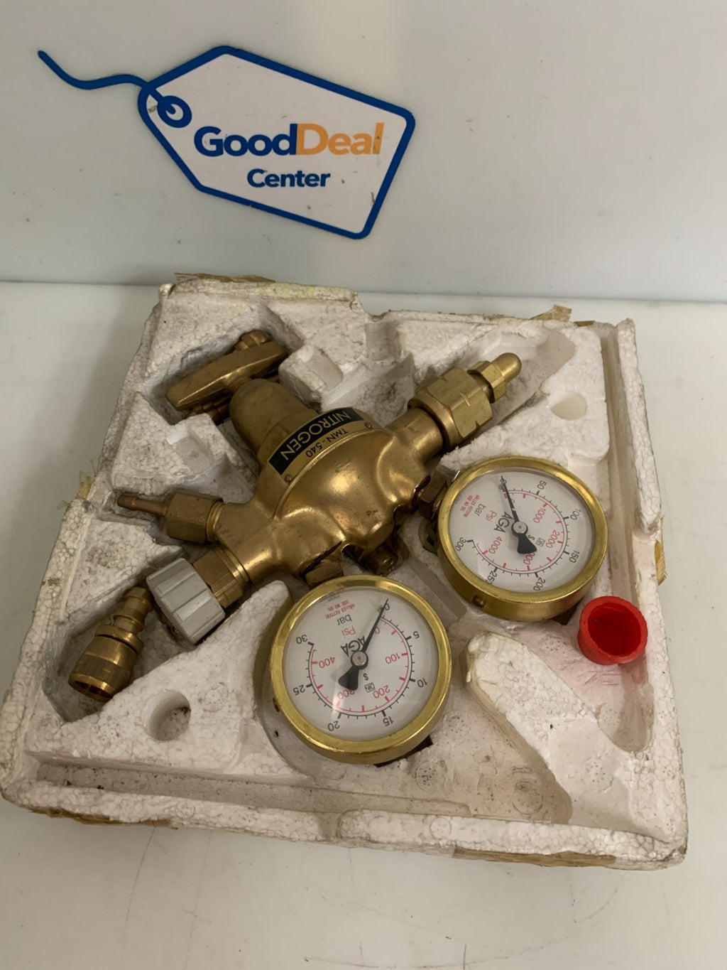 DN AGA HALLES FETTFRI NITROGEN REGULATOR TMN-540 HVAC