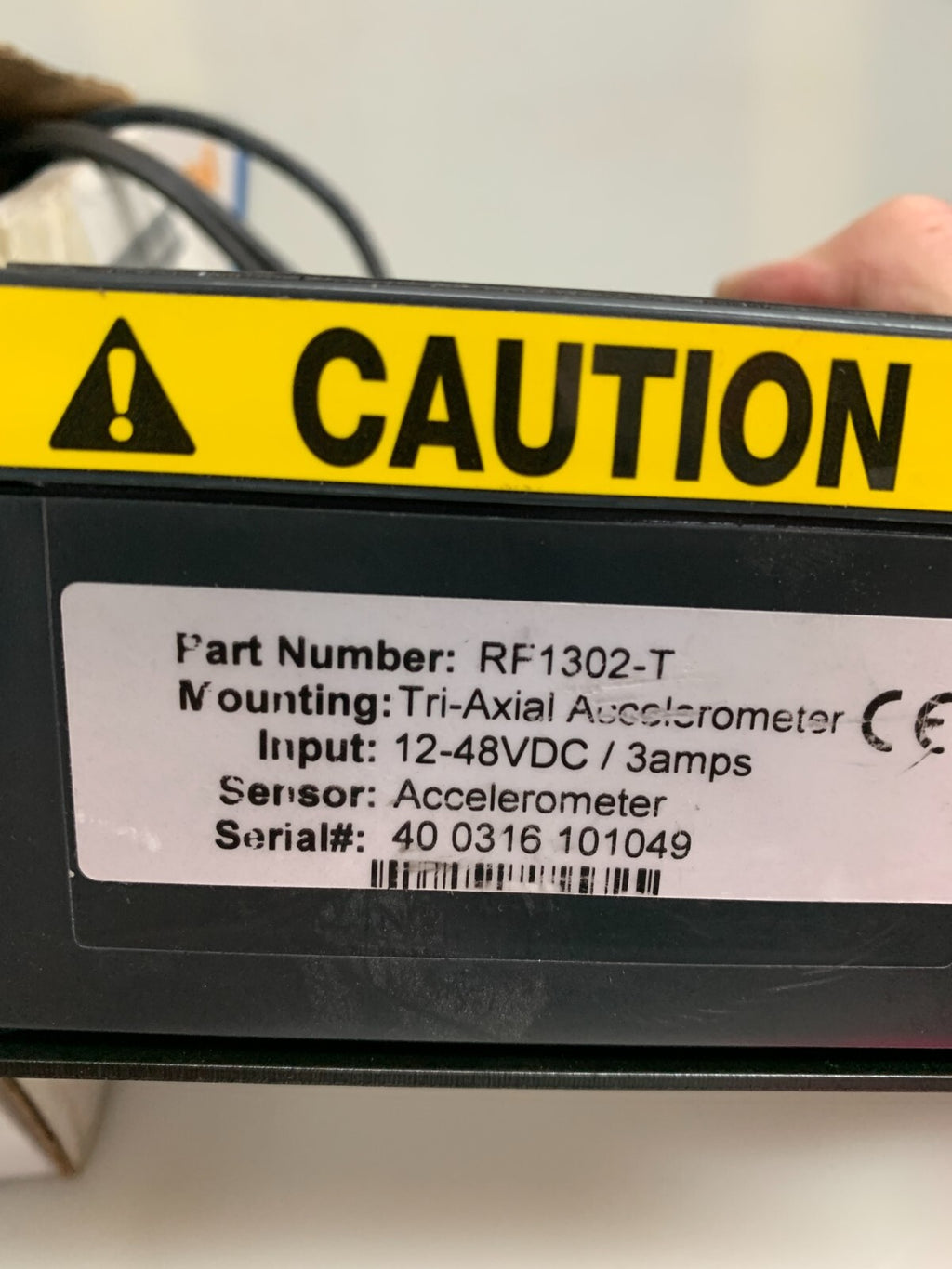 TOTALTRAX   RF1302-T   Impact Manager Accelerometer Sensor