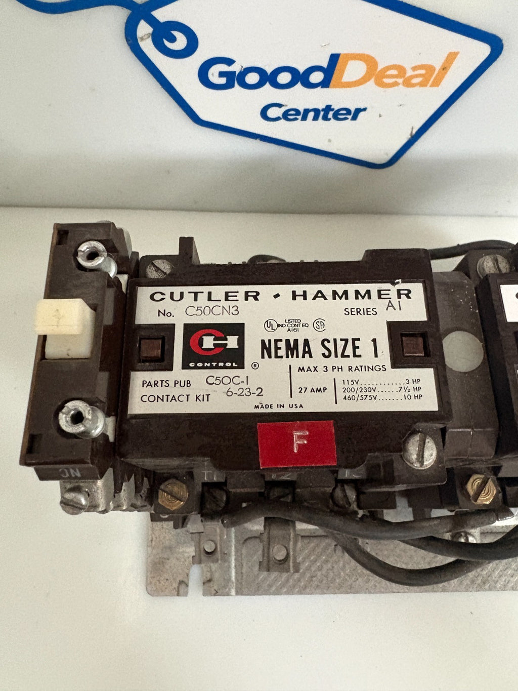 CUTLER HAMMER CONTACT KIT C50CN3