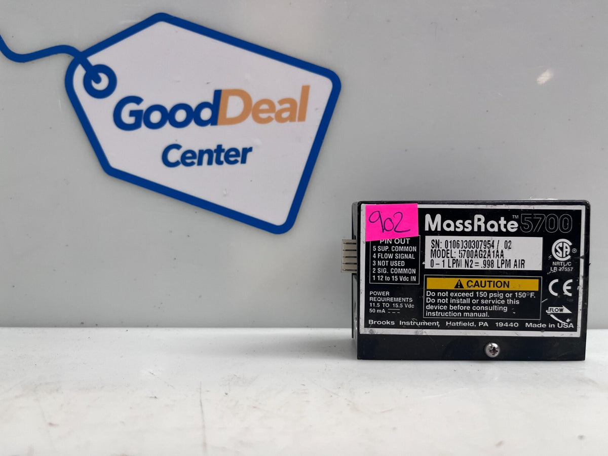 MassRate 5700 Electronic Flow Meter Model 5700AL2A1AA0