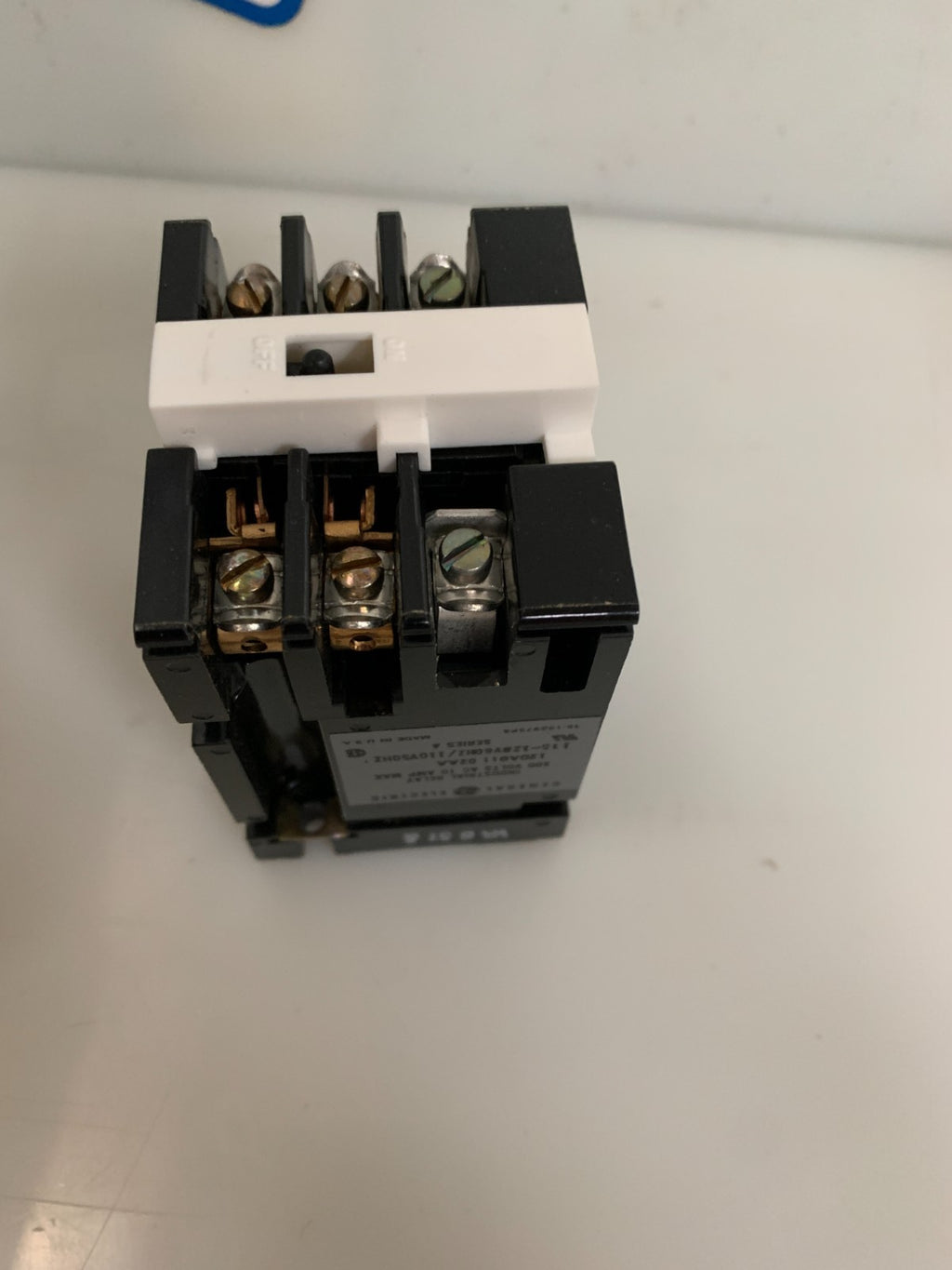 GENERAL ELECTRIC INDUSTRIAL RELAY CR12OA01102AA1