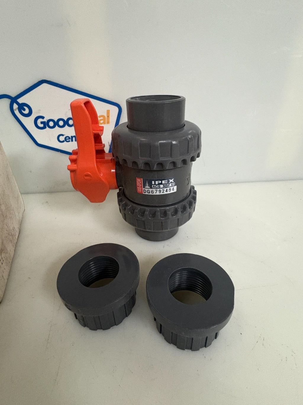 IPEX 1" TRUE UNION BALL VALVE 353005 VXEBV105