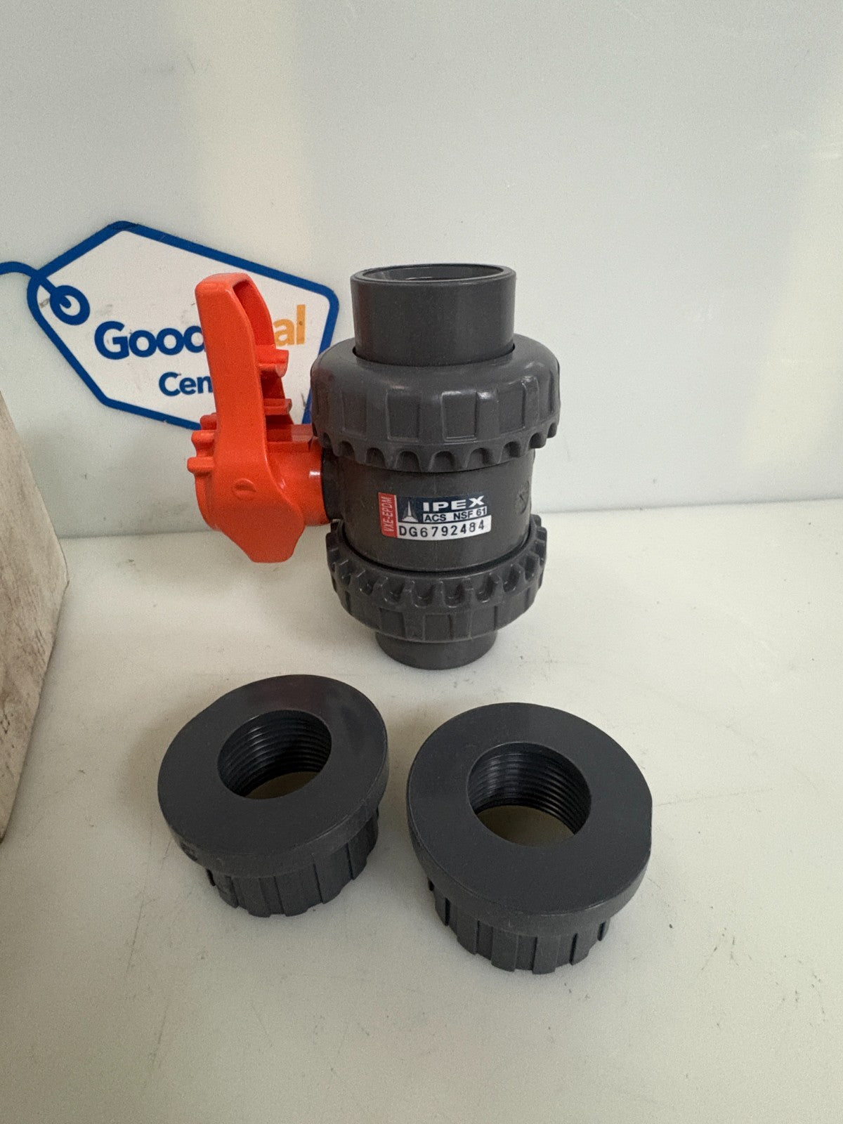 IPEX 1" TRUE UNION BALL VALVE 353005 VXEBV105