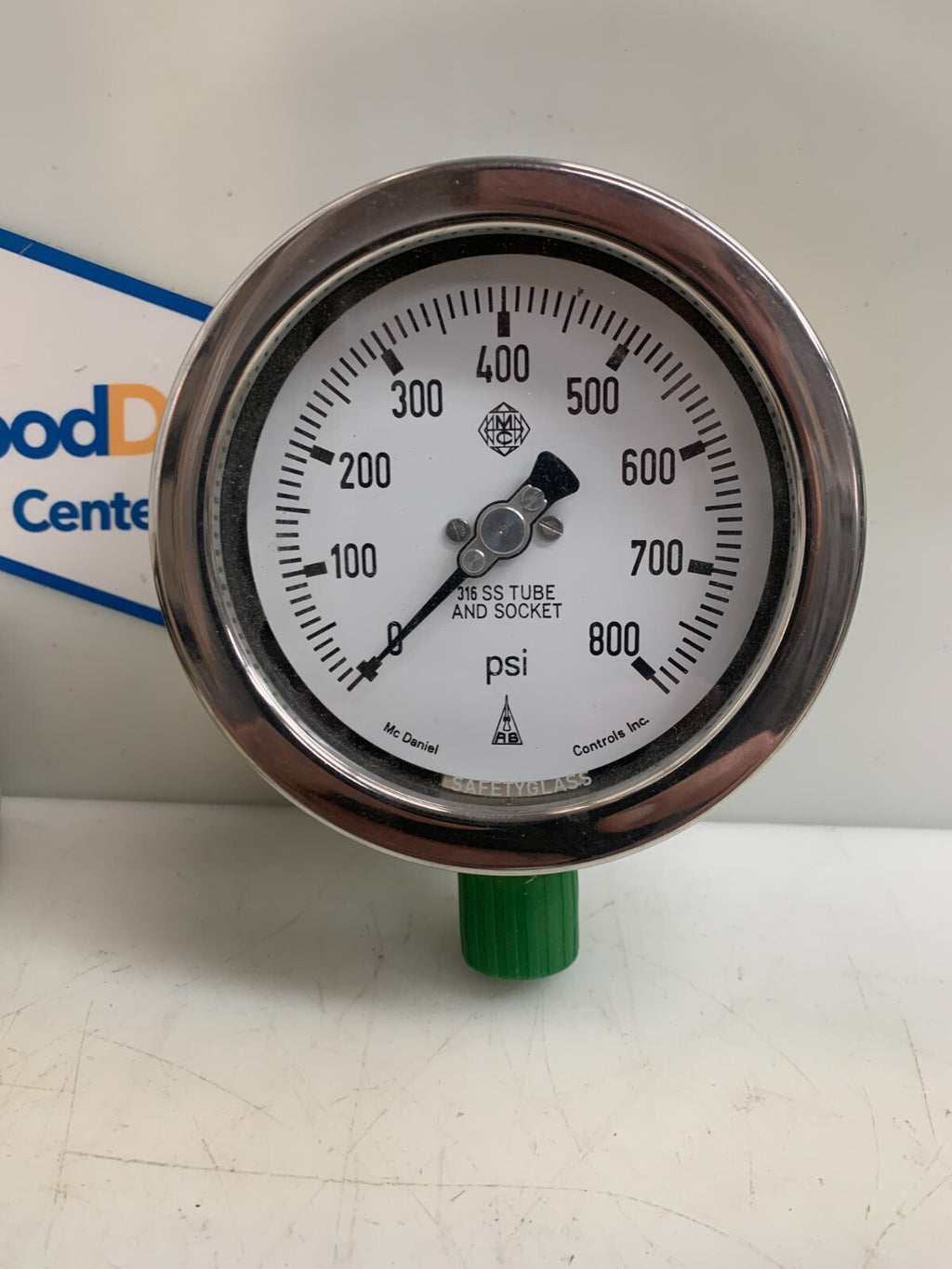 MCDANIEL CONTROLS 1/2NPT  Pressure Gauge  CJAB209171