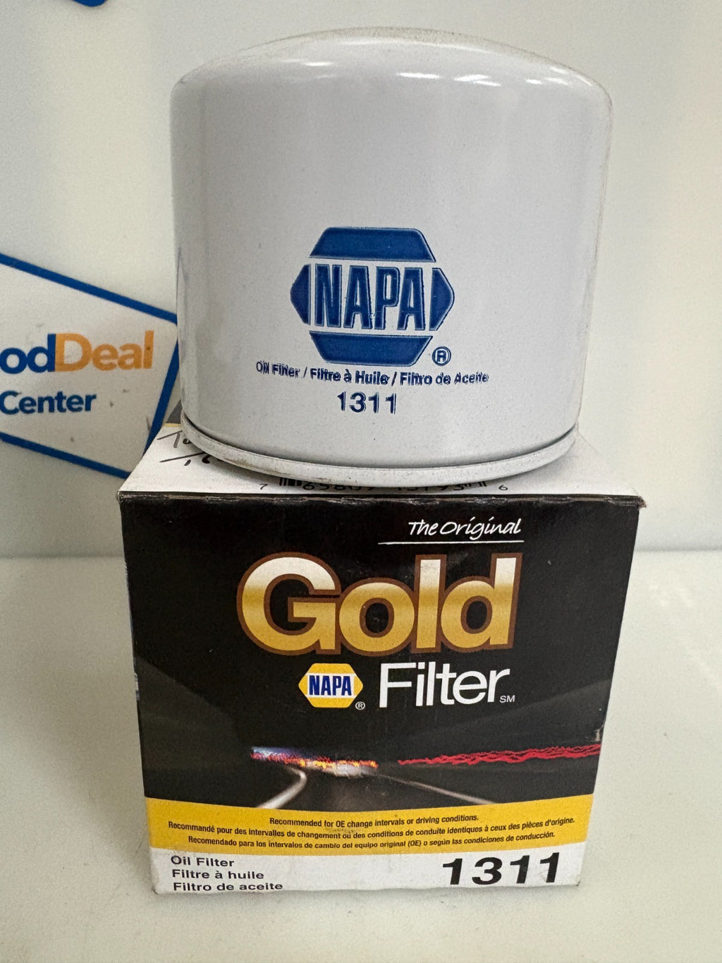 LOT OF 2 NAPA GOLD OIL FILTER #1311