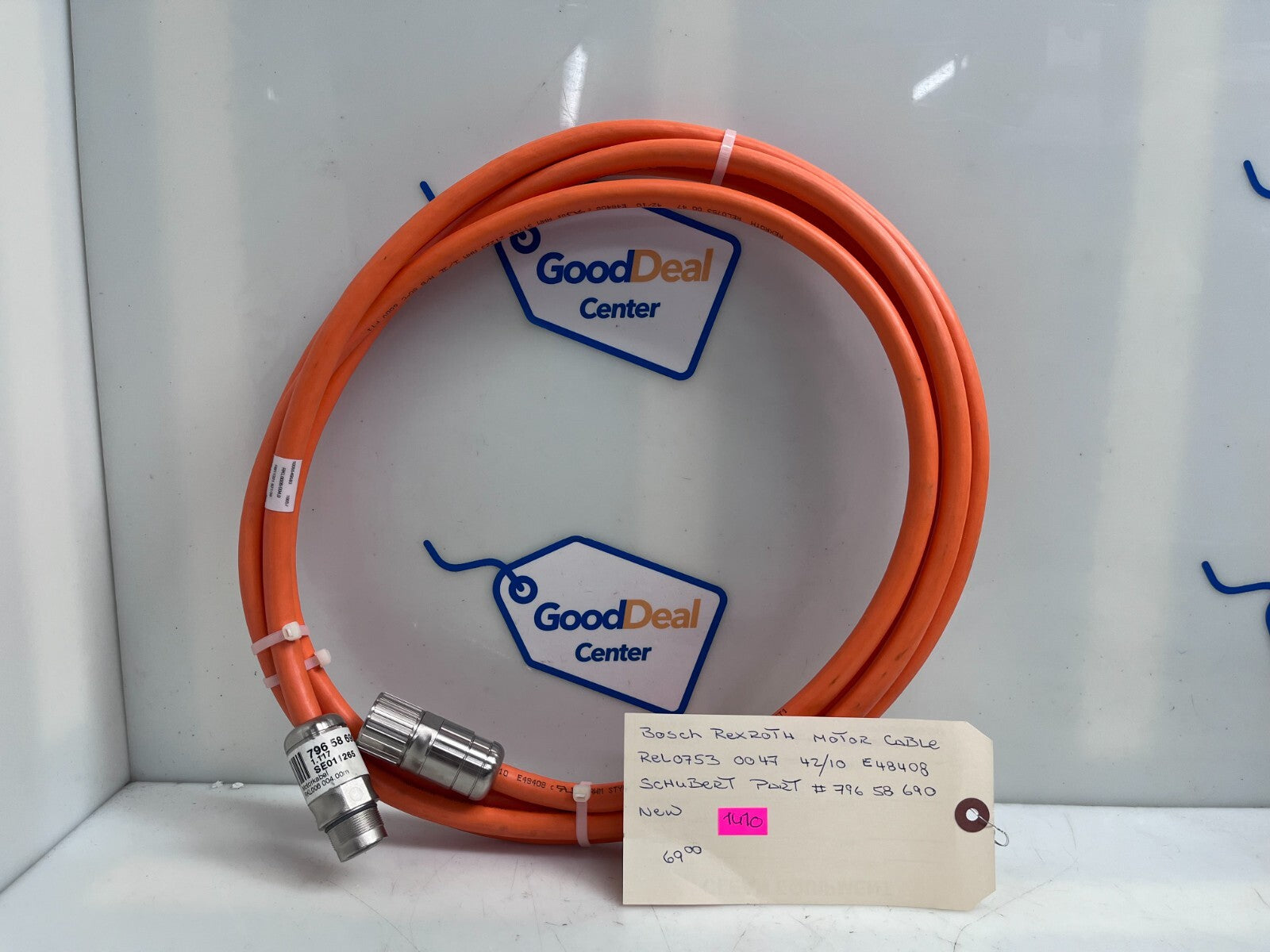 BOSCH REXROTH E48408 Motor Cable REL0753 0047 42/10