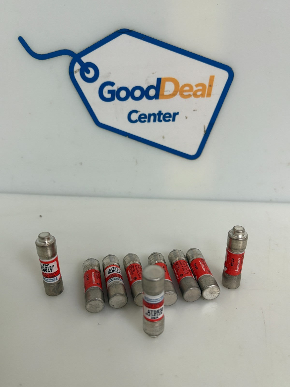 LOT OF 9 FERRAZ SHAWMUT ATDR-30 AMP TRAP TIME DELAY FUSE 30 AMP0