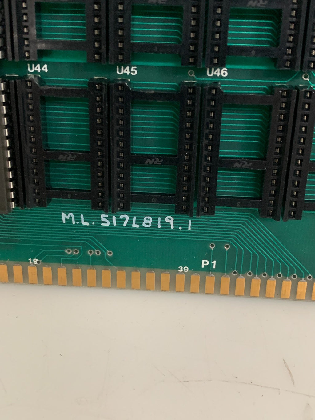 ELECTRONIC SOLUTIONS 64K C MOS RAM/PROM CIRCUIT BOARD ML 517L819.13