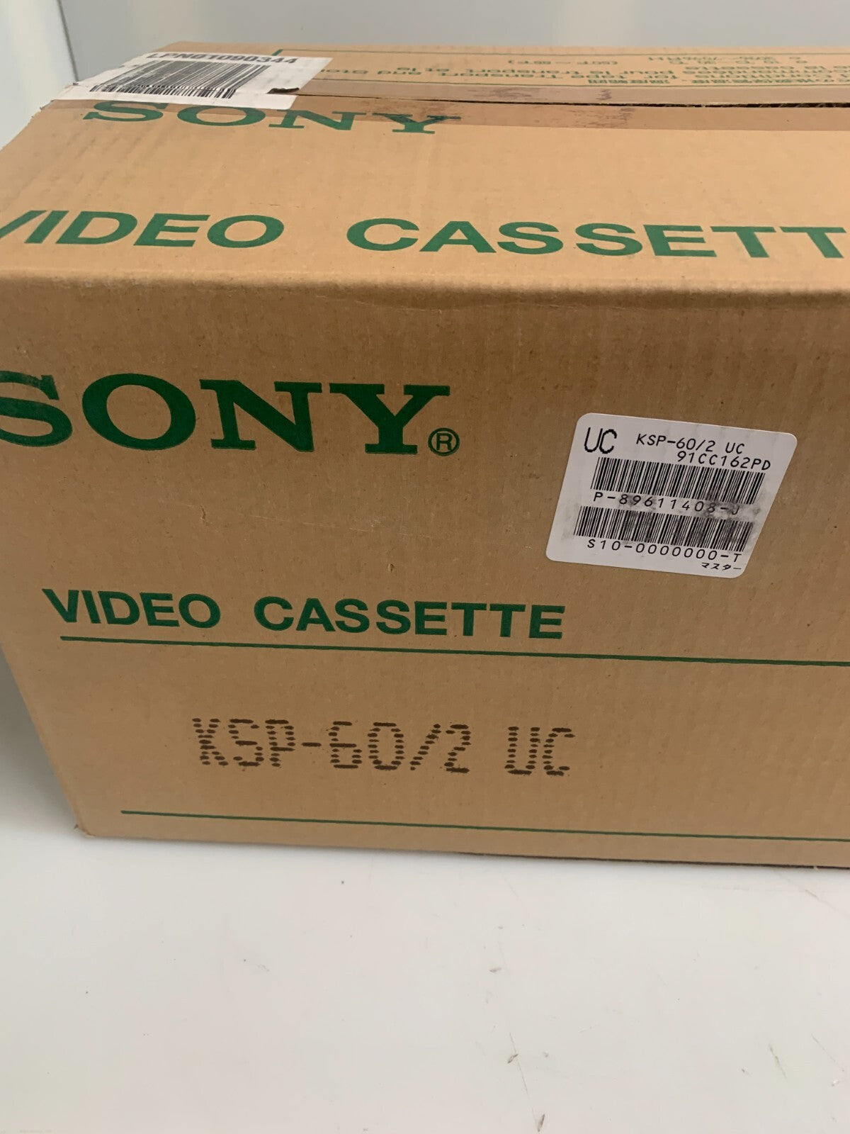 SONY KSP-60/2 UC SP Recording Broadcast Tape Cassette (Case of 10)3