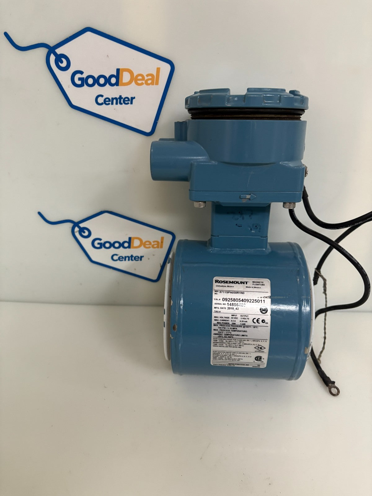 ROSEMOUNT MAGNETIC FLOWTUBE 8711SPA030R1N0