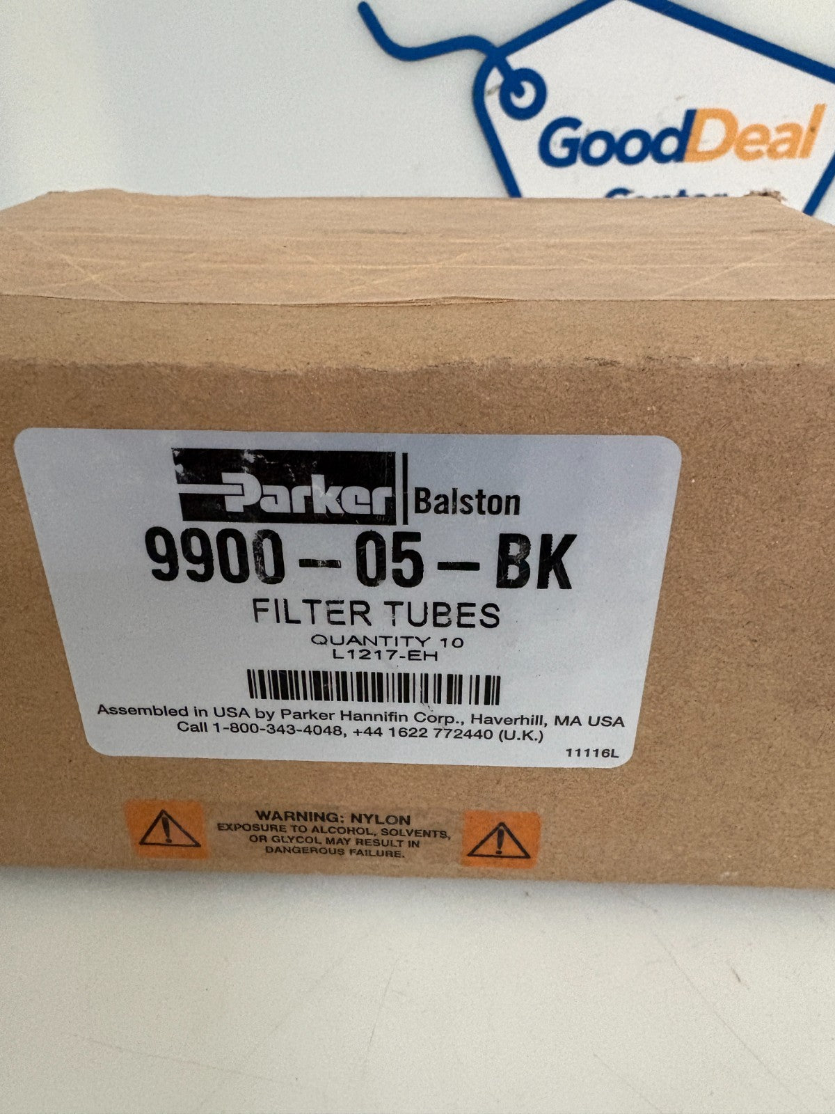 PARKER BALSTON FILTER TUBE #9900-05-BK BOX OF 10