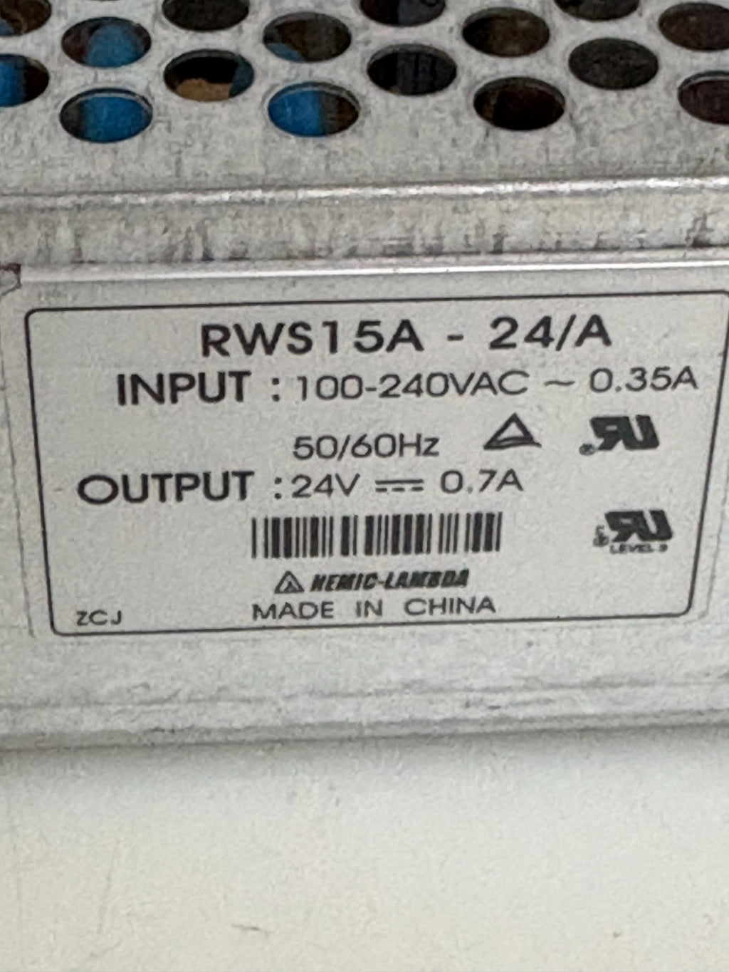 NEMIC LAMBDA SWITCHING POWER SUPPLY RWS15A-24/4