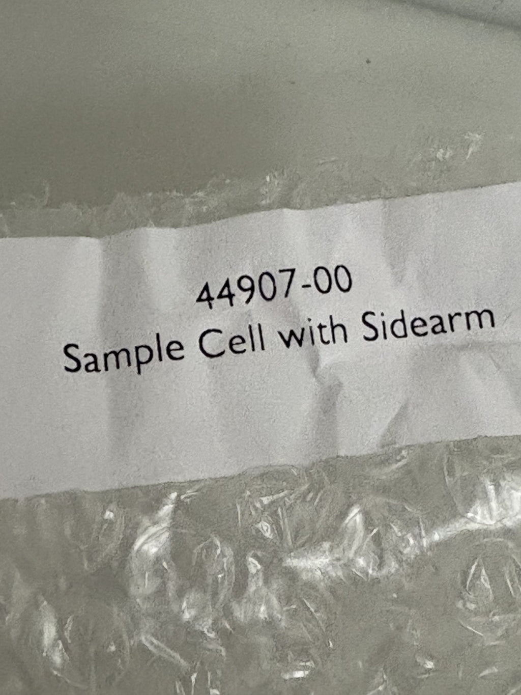 HACH SAMPLE CELL WITH SIDEARM 44907-00