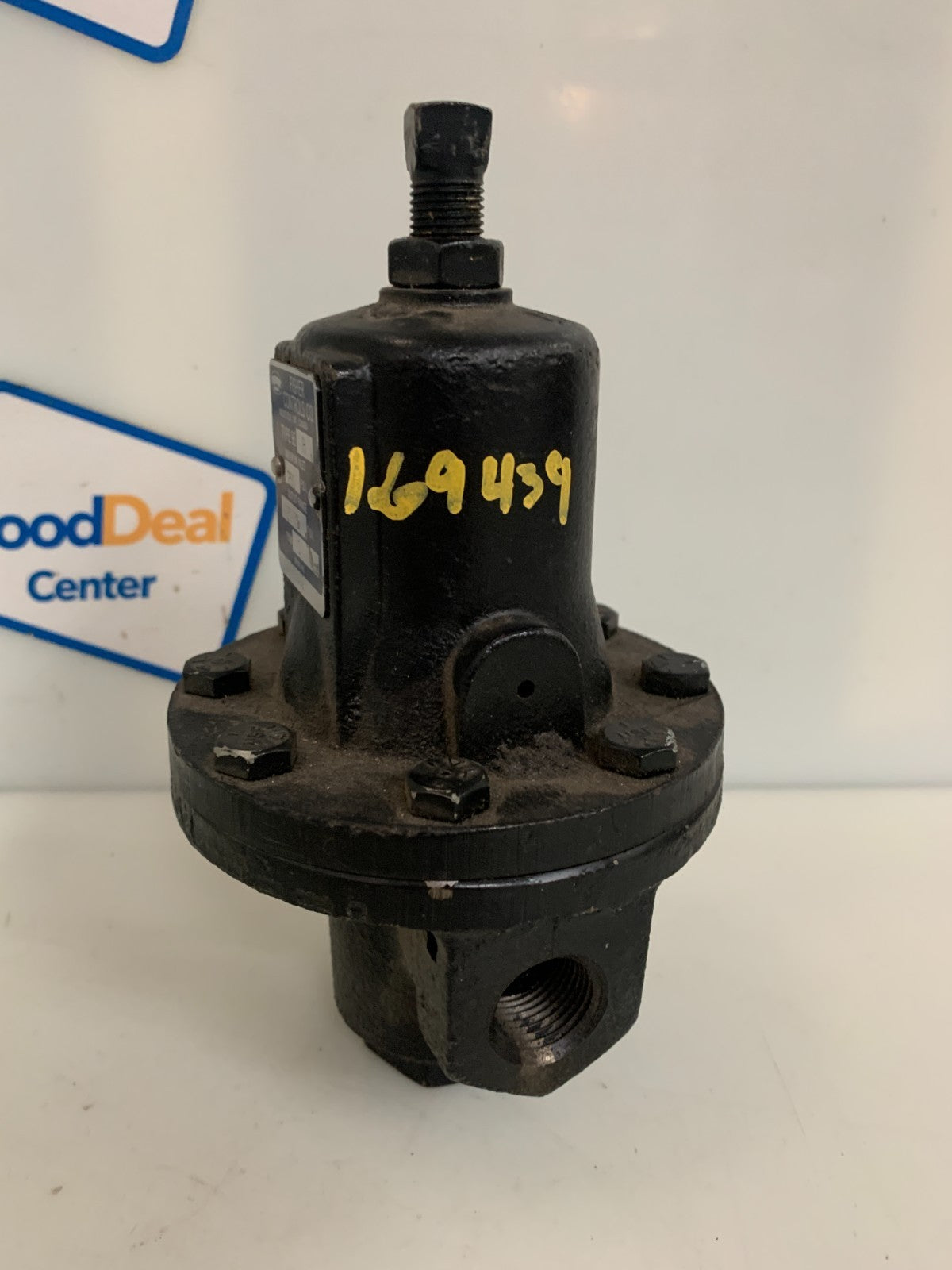 FISHER CONTROLS PRESSURE REGULATING VALVE TYPE 95 H CN 471501