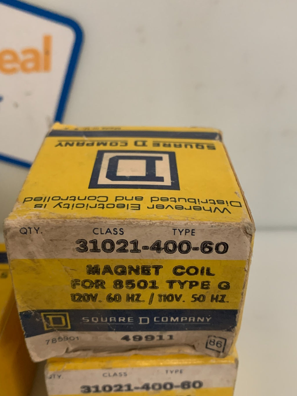 LOT OF 5 SQUARE D MAGNET COIL 31021-400-601