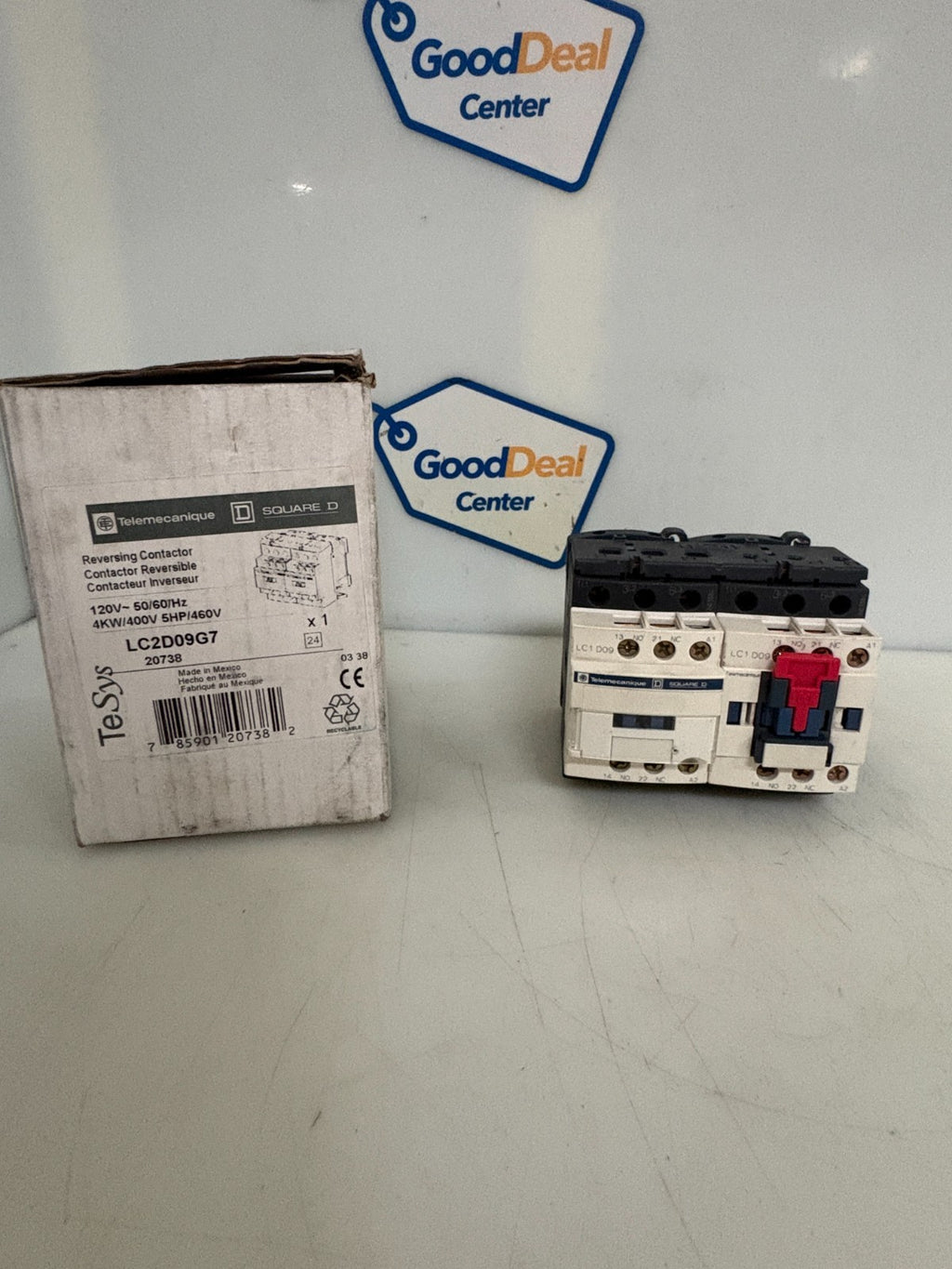 TELEMECANIQUE SQUARE D REVERSING CONTACTOR LC2D09G70