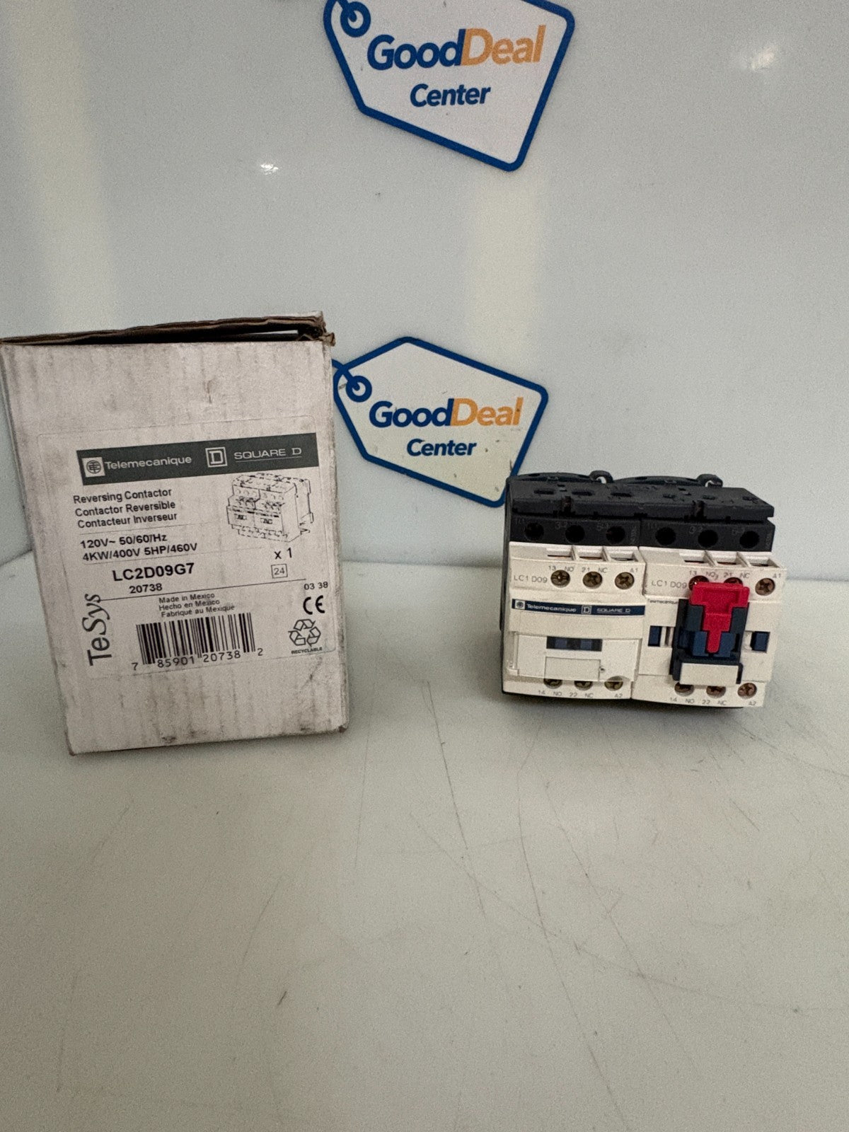 TELEMECANIQUE SQUARE D REVERSING CONTACTOR LC2D09G70
