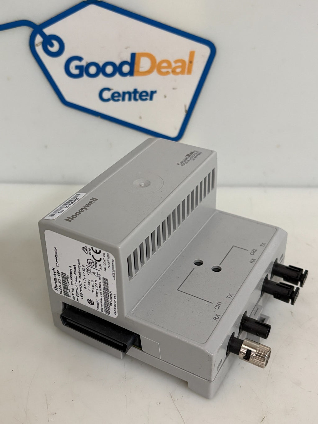 HONEYWELL CONTROLNET FIBER MODULE PLC TC-RPFM01