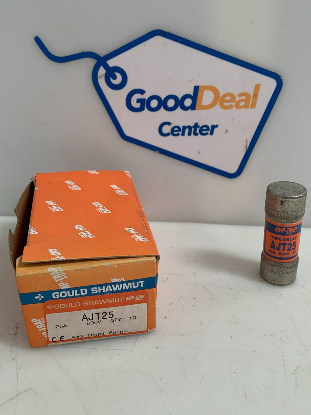 LOT OF 6 GOULD SHAWMUT AMPTRAP 25A TIME DELAY