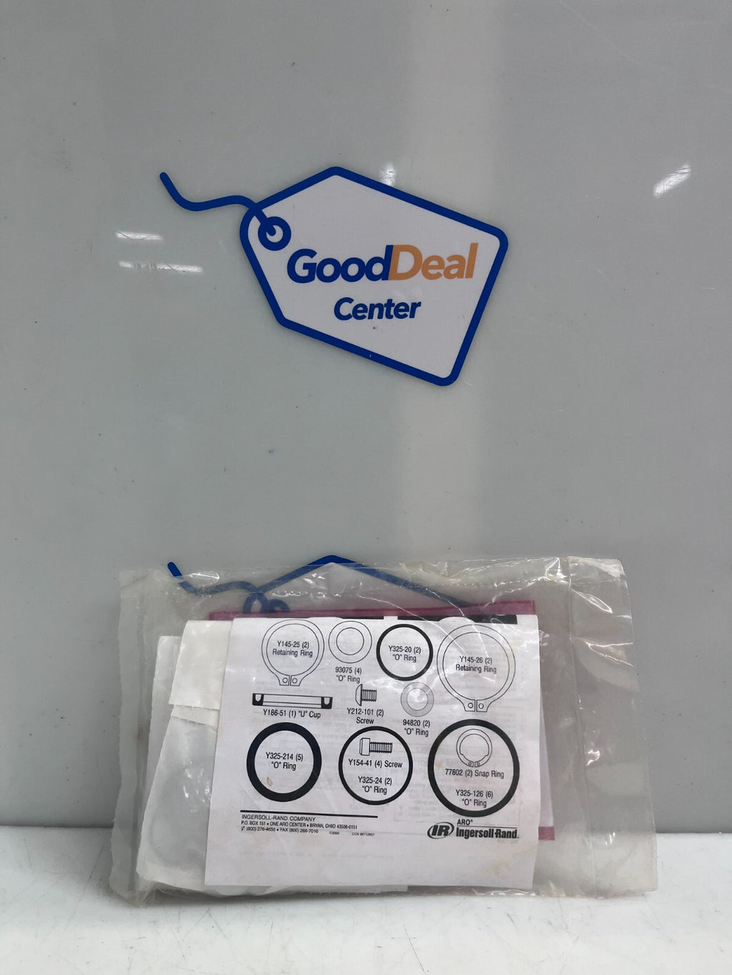INGERSOLL RAND / ARO 637118-C Diaphragm Pump Air Section Repair Kit