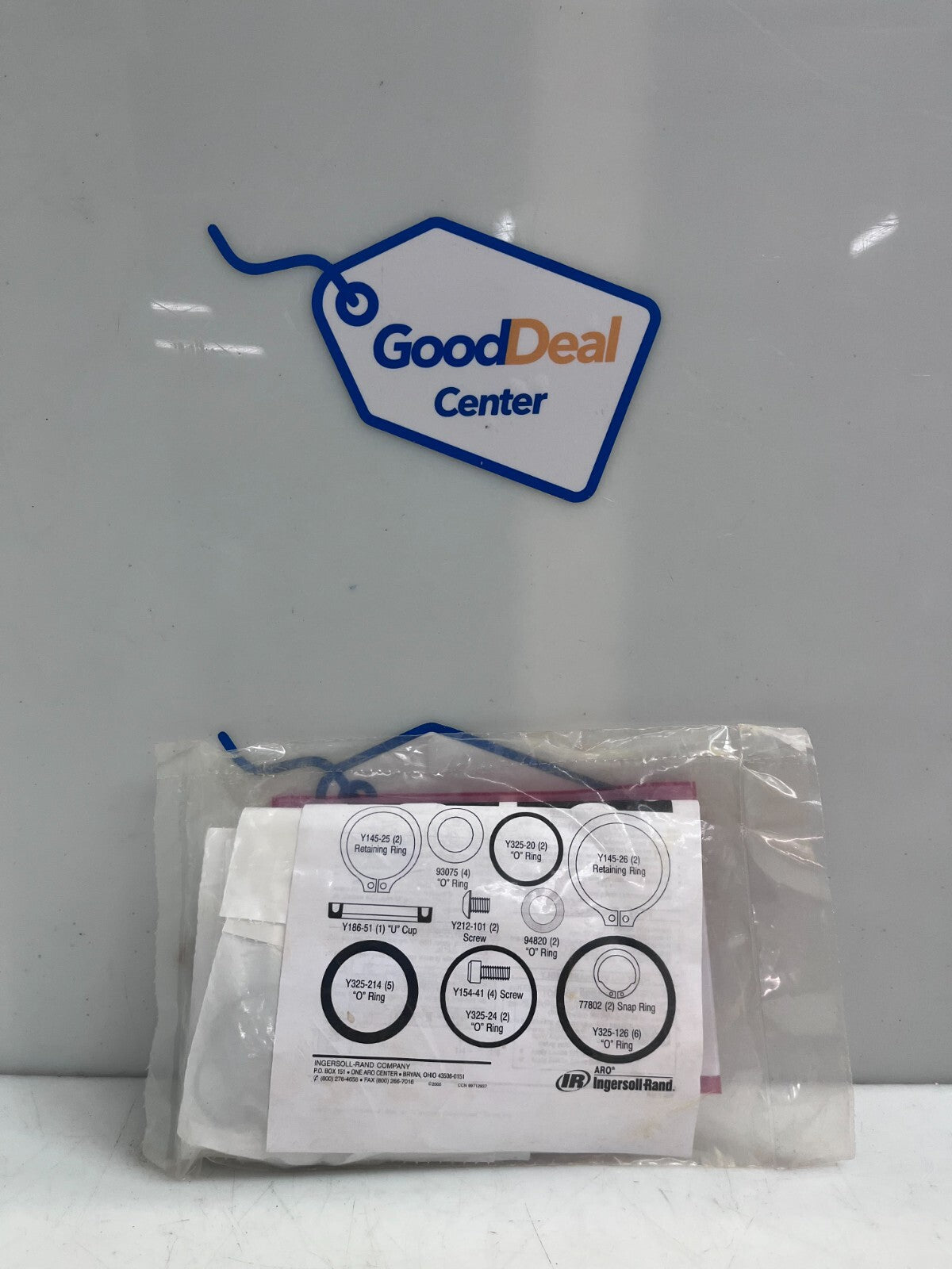 INGERSOLL RAND / ARO 637118-C Diaphragm Pump Air Section Repair Kit