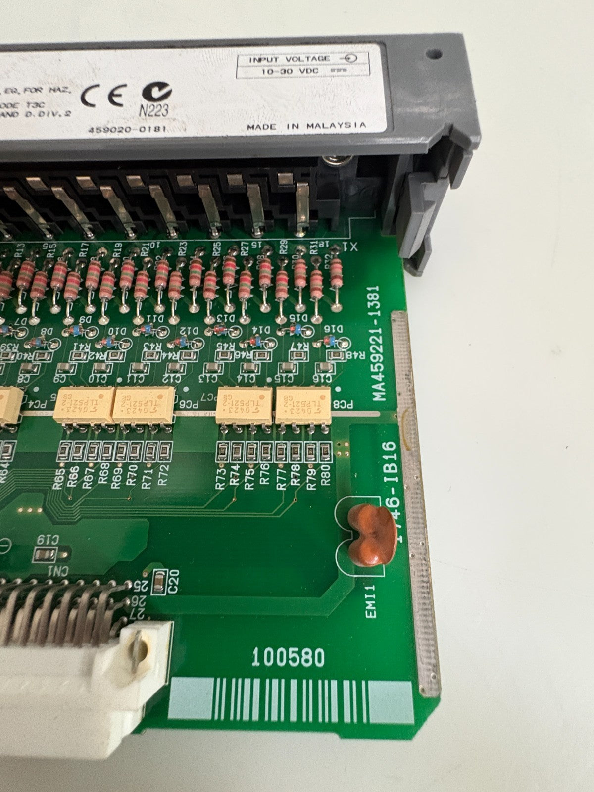 ALLEN BRADLEY INPUT MODULE 1746-IB16 SEC C