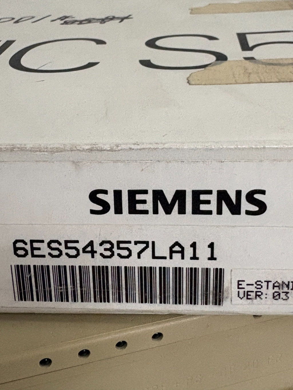SIEMENS SIMATIC S5 INPUT MODULE 6ES54357LA11