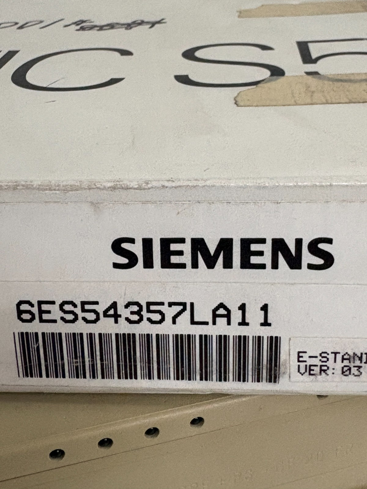 SIEMENS SIMATIC S5 INPUT MODULE 6ES54357LA11