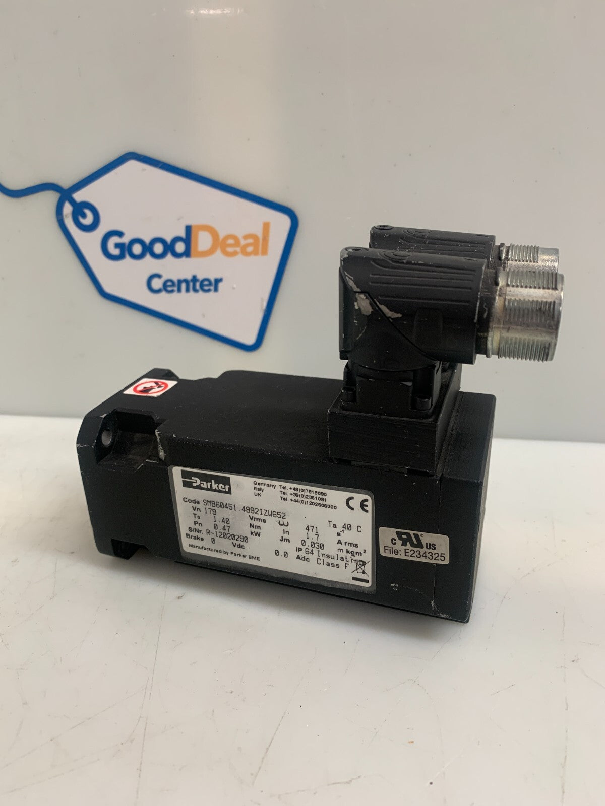 PARKER  SMB60451  4892IZW652  AC Servo Motor