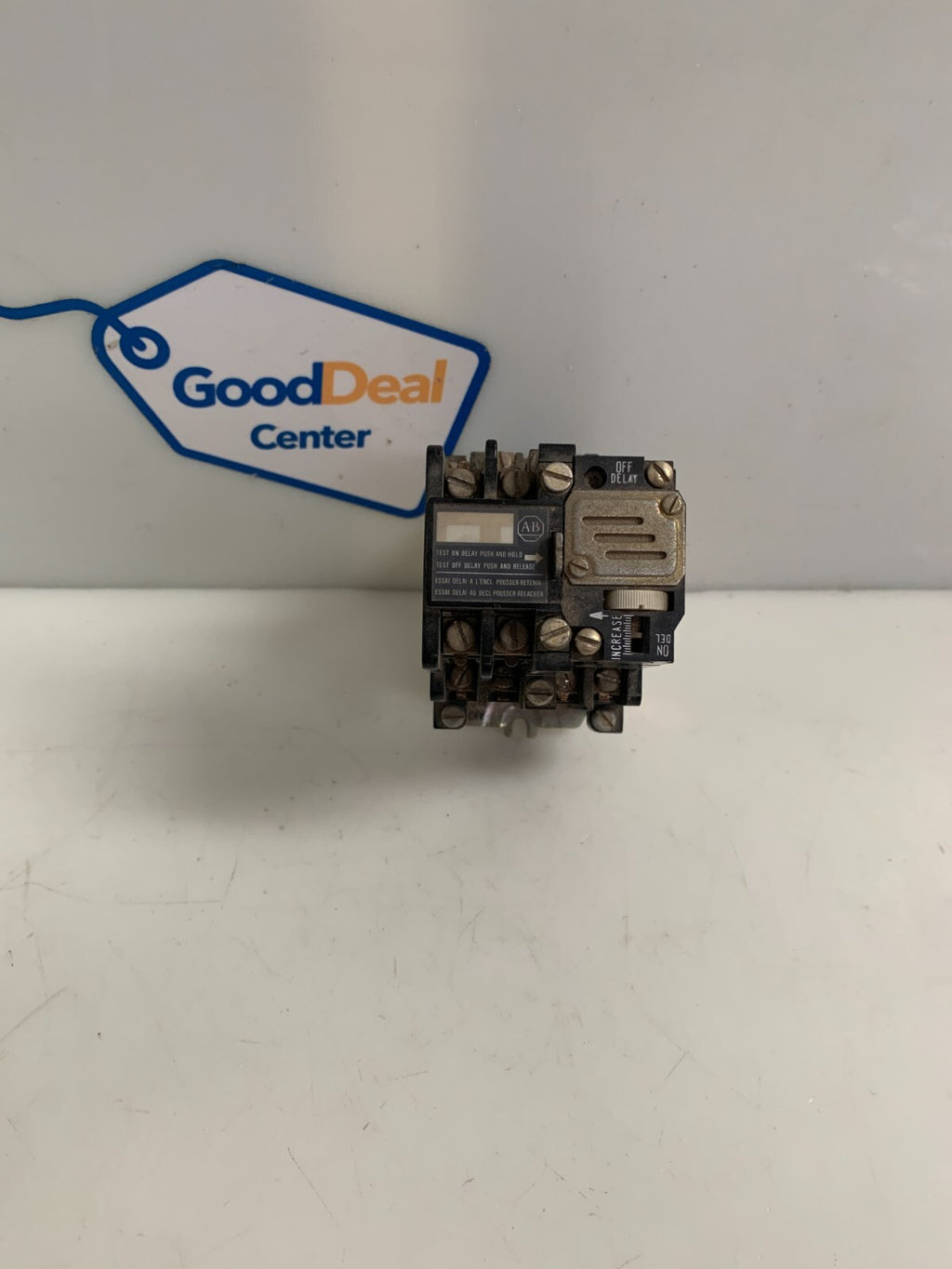 Allen Bradley 700-NT400A1 C Timing Control Relay with Pneumatic Time Delay Unit