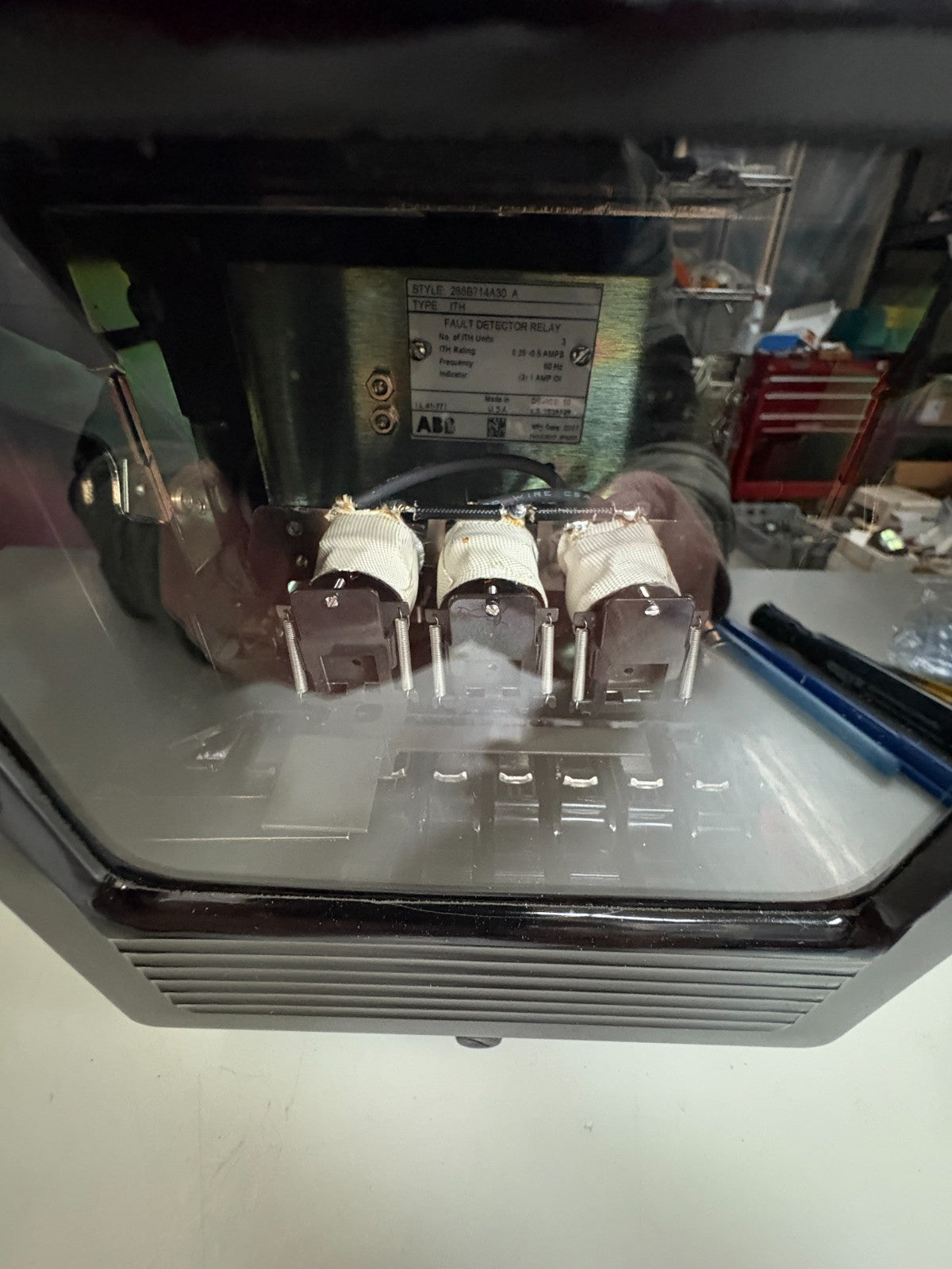 ABB FAULT DETECTOR RELAY ITH 288B714A30 A