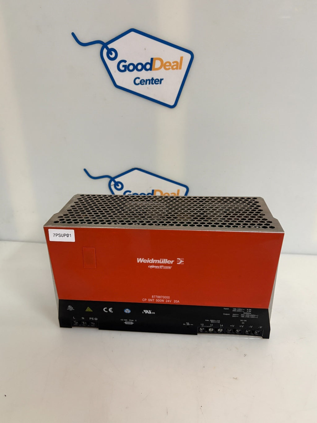WEIDMULLER CONNECT POWER POWER SUPPLY 8778870000