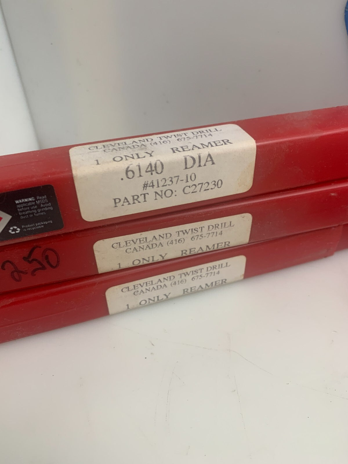 CLEVELAND 41237-10  Twist Drill  C27230  (Lot of 4)
