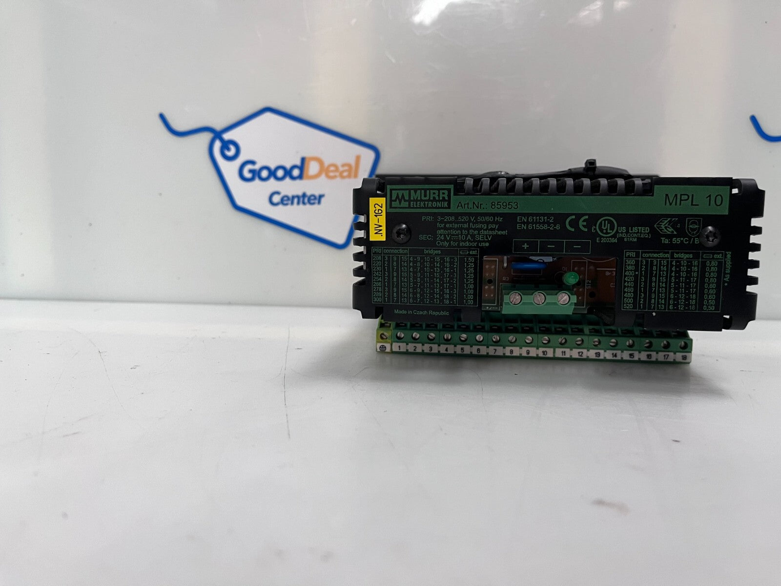 Murr Elektronik MPL 10 85953 3-Phase Power Supply