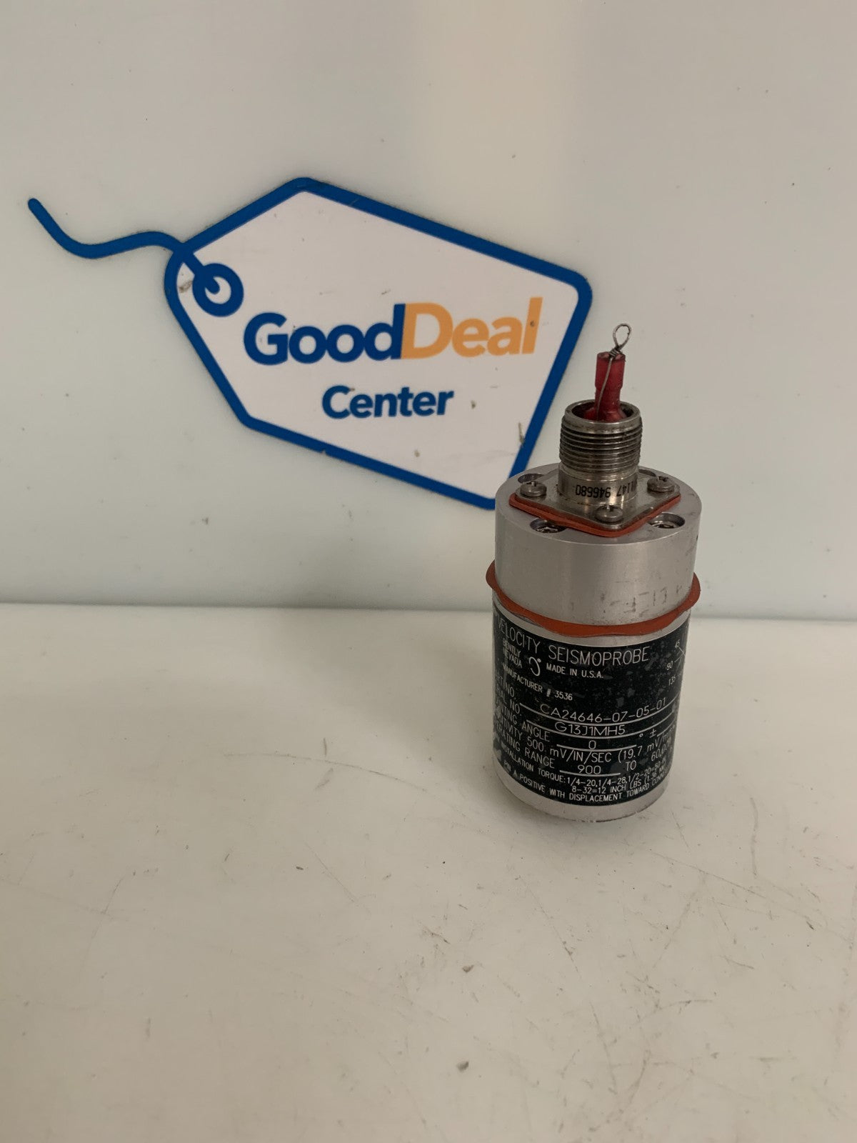 BENTLY NEVADA VELOCITY SEISMOPROBE CA 24646-07-05-010