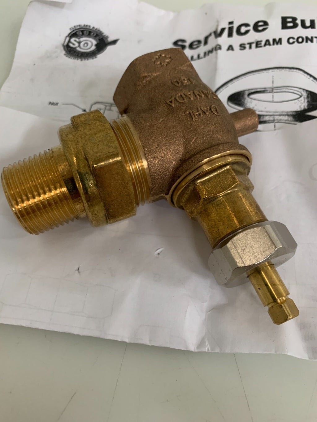 CLEVELAND STEAM CONTROL VALVE 3/4" KE 02055-2