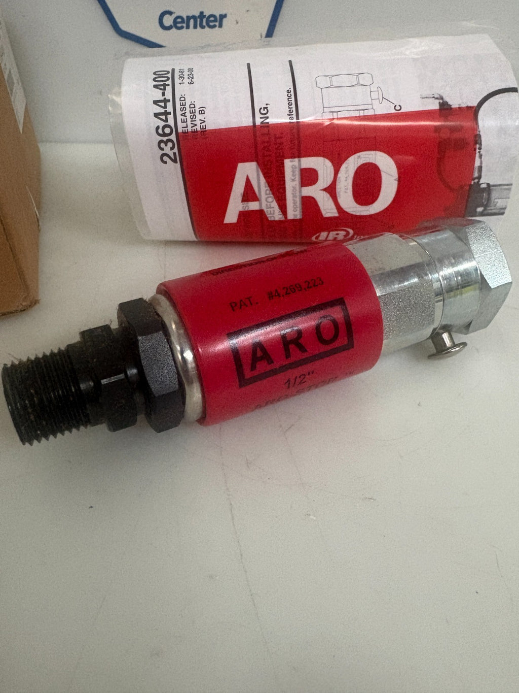 ARO INGERSOLL RAND AUTOMATIC 1/2" VALVE 23644-400 1