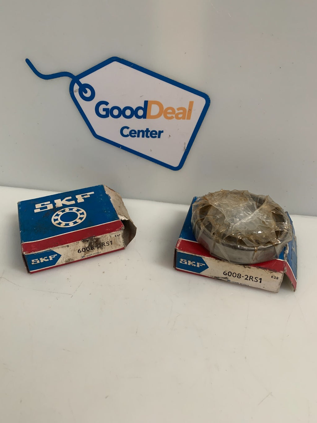 LOT OF 2 SKF BALL BEARING 6008-2RS10