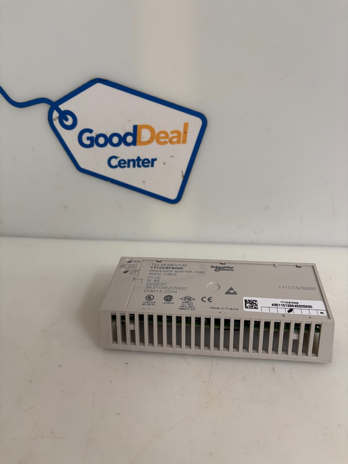 SCHNEIDER ELEC TSX MOMENTUM PROCESSOR ADAPTER 256K I/O BUS0