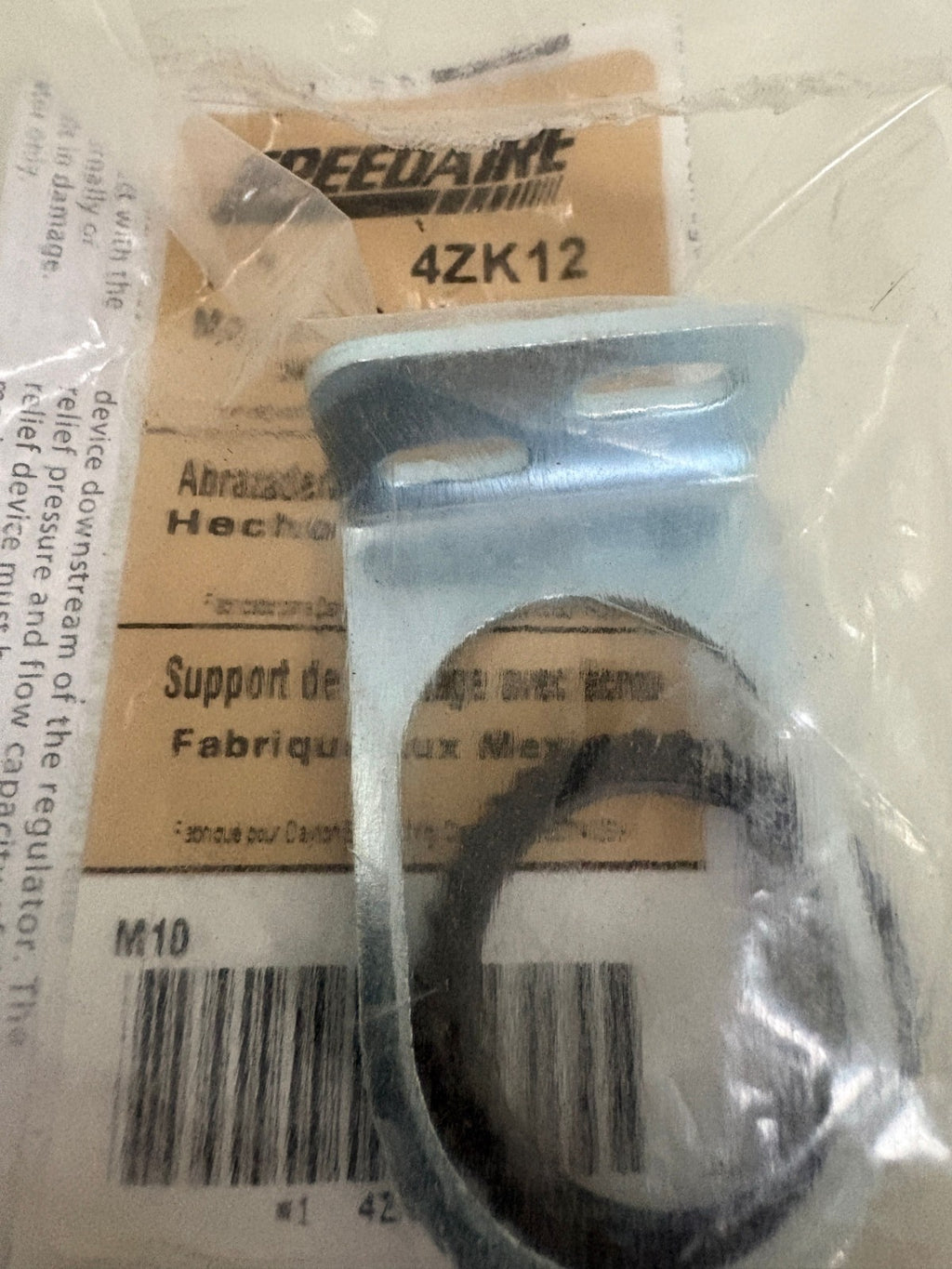 LOT OF 5 SPEED AIRE MOUNTING BRACKET W/NUT 4ZK121