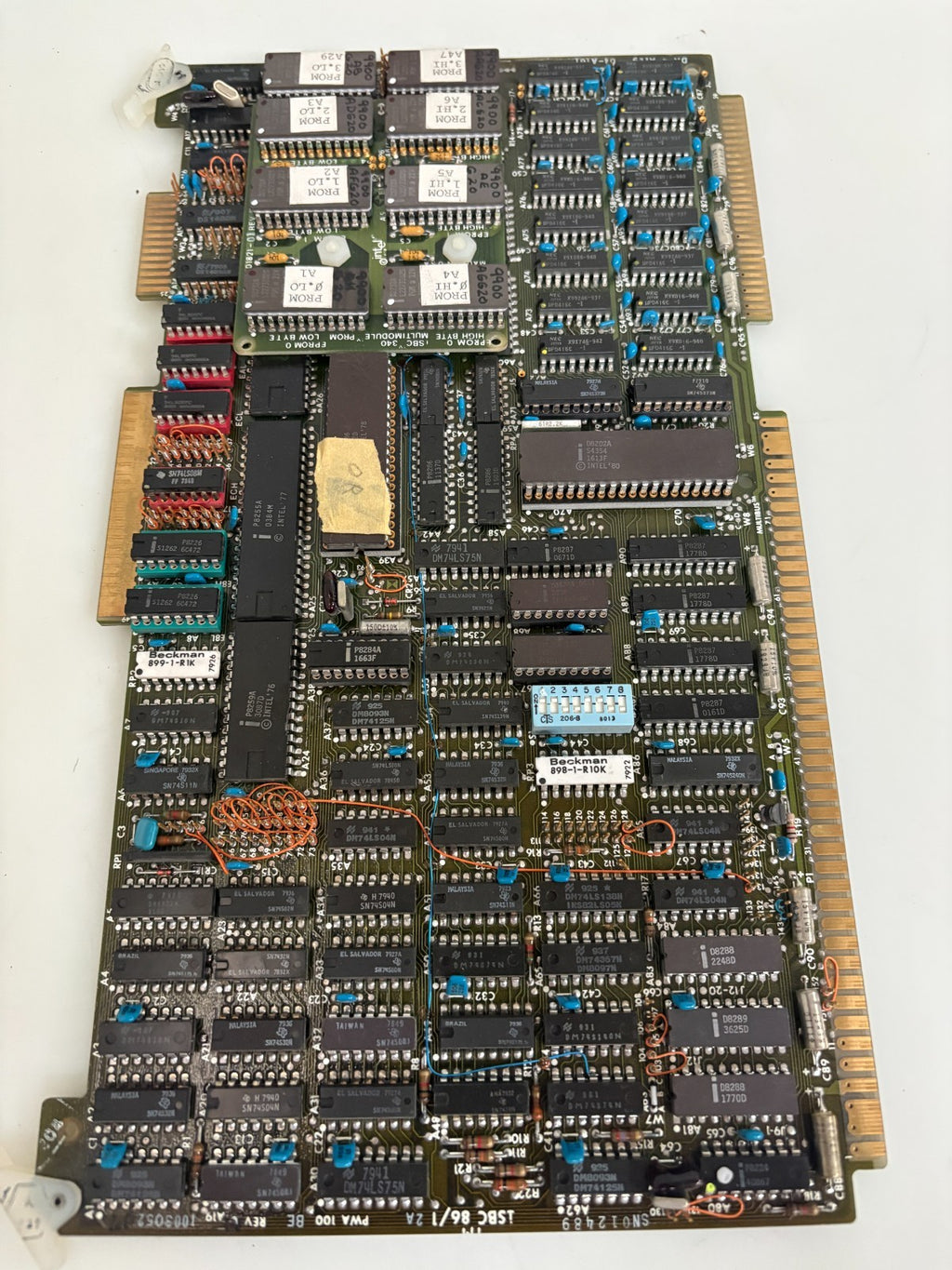 INTEL CIRCUIT BOARD ISBC 86/1 2A PWA BE #10030521