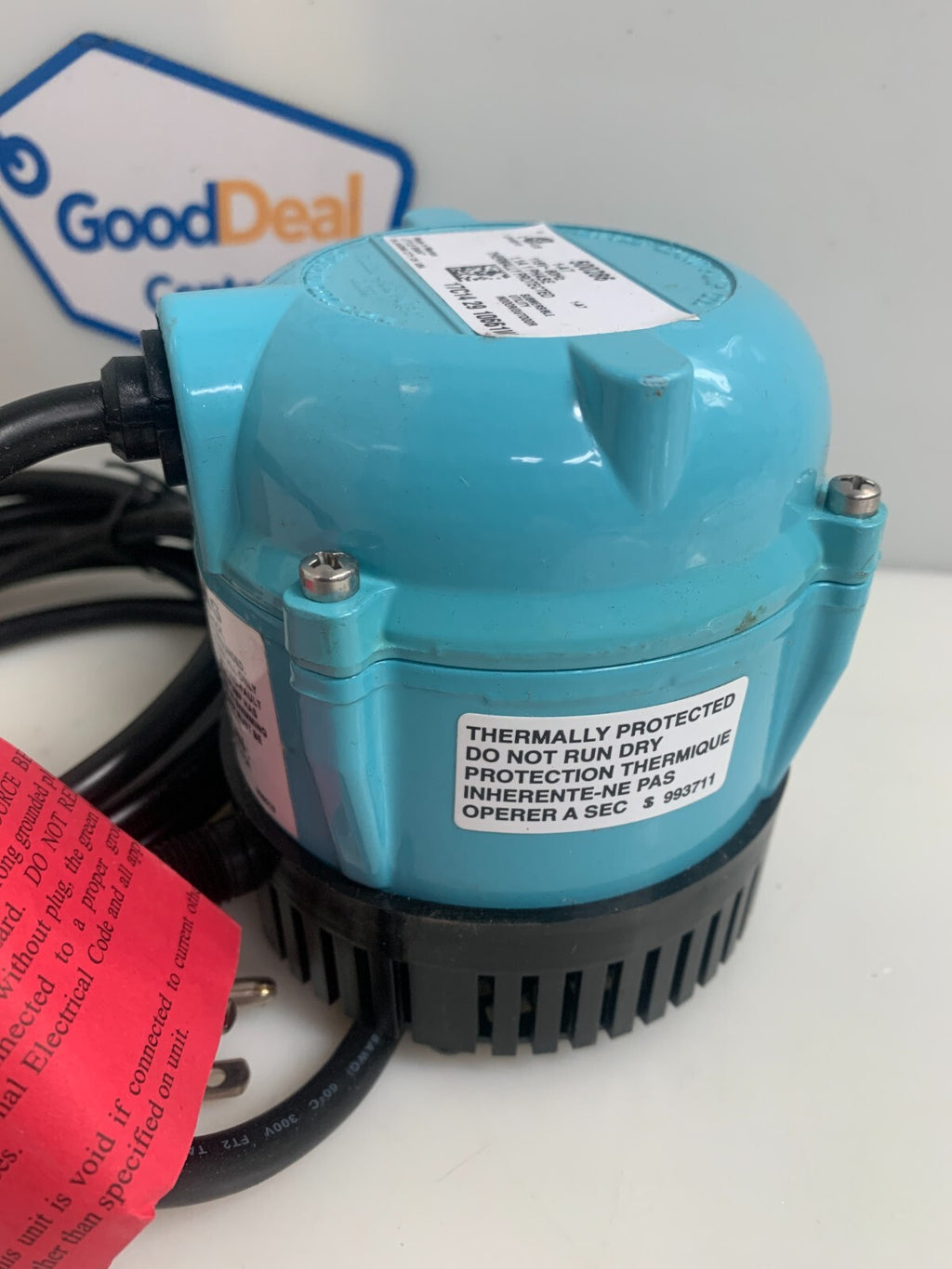 LITTLE GIANT SUBMERSIBLE PUMP 500286 1-AT