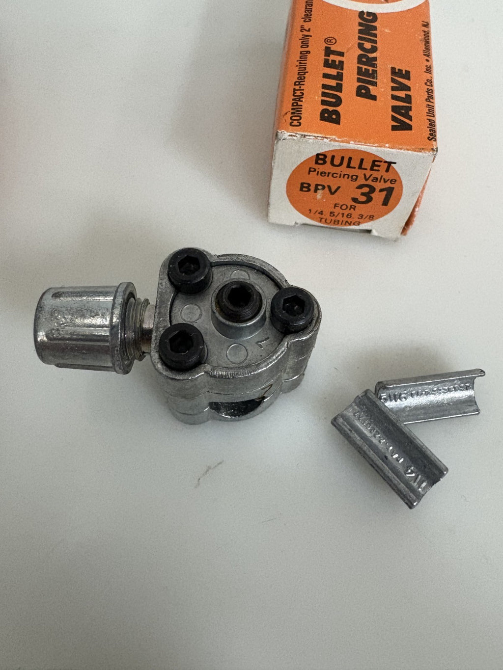 LOT OF 2 SUPCO BULLET PIERCING VALVE BPV31